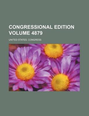 Book cover for Congressional Edition Volume 4879