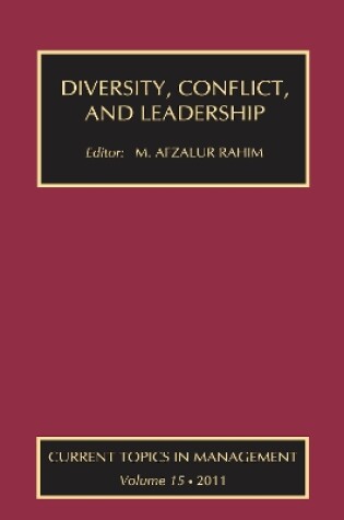 Cover of Diversity, Conflict, and Leadership