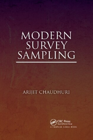 Cover of Modern Survey Sampling