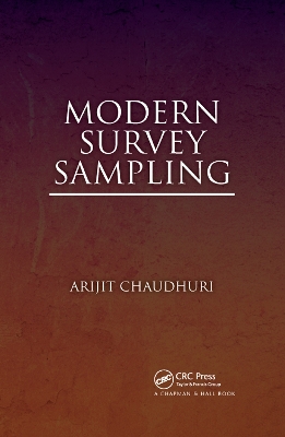 Book cover for Modern Survey Sampling