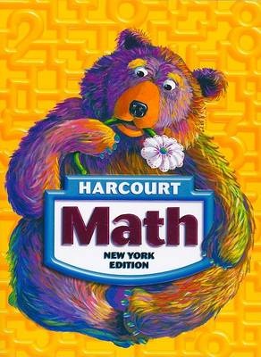 Book cover for New York Harcourt Math, Grade 1