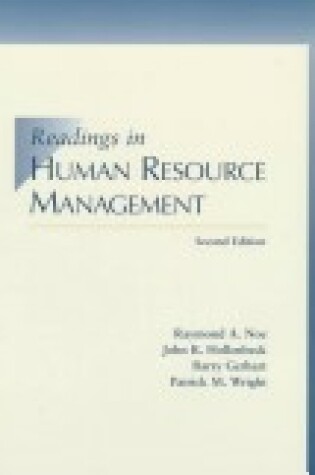 Cover of Readings in Human Resource Management