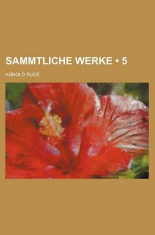 Cover of Sammtliche Werke (5 )