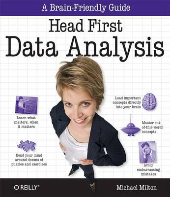 Book cover for Head First Data Analysis