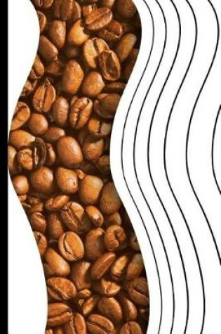 Cover of Coffee Beans in Wave Pattern Journal