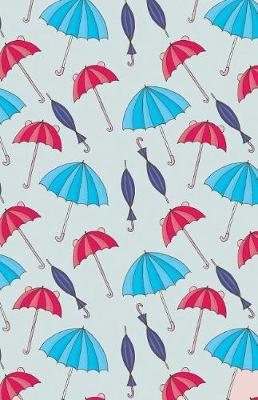 Cover of Journal Notebook Umbrellas Pattern 2