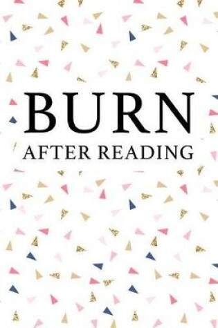 Cover of Burn After Reading