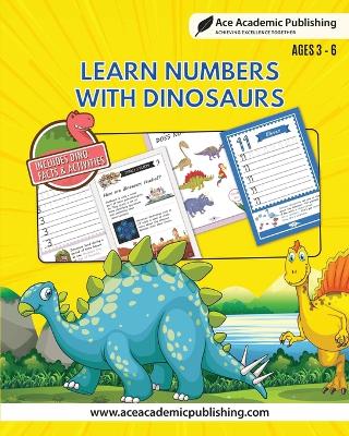 Book cover for Learn Numbers with Dinosaurs