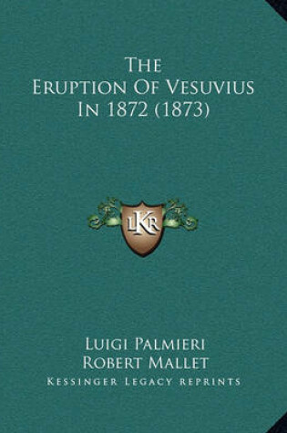 Cover of The Eruption of Vesuvius in 1872 (1873)