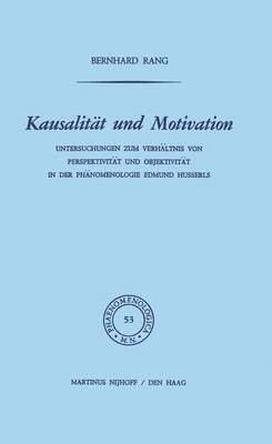 Cover of Kausalitat Und Motivation