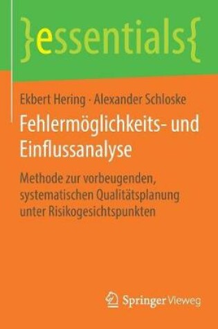 Cover of Fehlermoeglichkeits- und Einflussanalyse