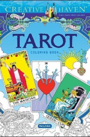 Cover of Creative Haven Tarot Coloring Book