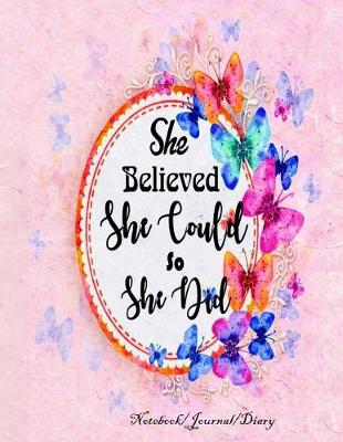 Book cover for She Believed She Could So She Did