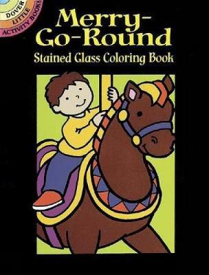 Book cover for Merry-Go-round Stained Glass CB