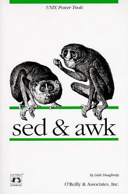 Book cover for sed and awk