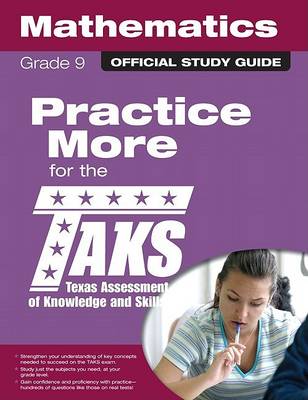 Cover of The Official Taks Study Guide for Grade 9 Mathematics