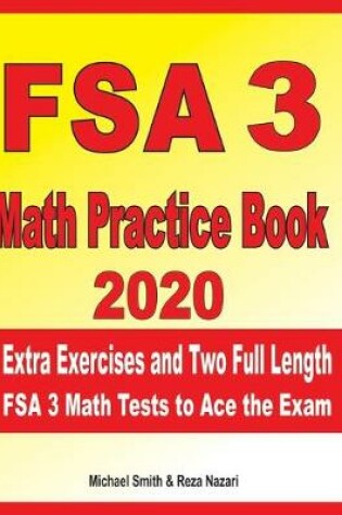 Cover of FSA 3 Math Practice Book 2020