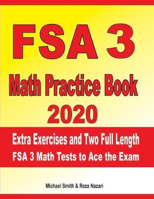 Book cover for FSA 3 Math Practice Book 2020