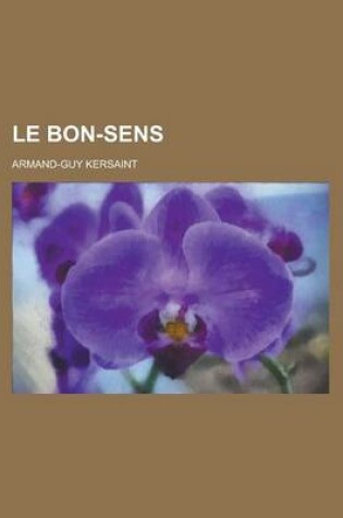 Cover of Le Bon-Sens