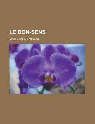 Book cover for Le Bon-Sens