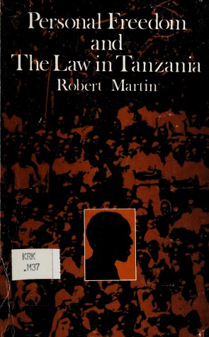 Book cover for Personal Freedom and the Law in Tanzania
