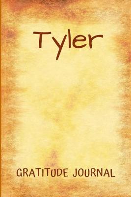Book cover for Tyler Gratitude Journal