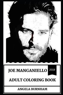 Book cover for Joe Manganiello Adult Coloring Book