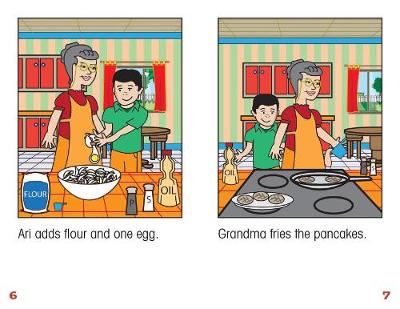 Book cover for Grandma Makes Potato Pancakes