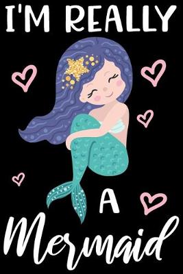 Book cover for I'm really a mermaid