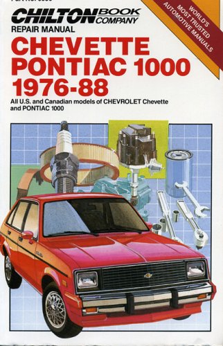 Book cover for Chevette Pontiac 1000, 1976-88