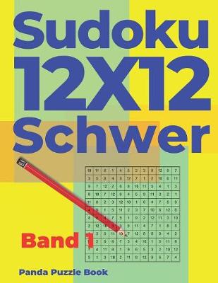 Book cover for Sudoku 12x12 Schwer - Band 1