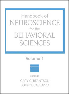 Cover of Handbook of Neuroscience for the Behavioral Sciences, Volume 1