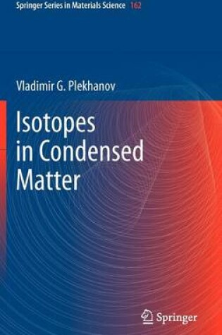 Cover of Isotopes in Condensed Matter