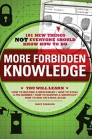 Cover of More Forbidden Knowledge