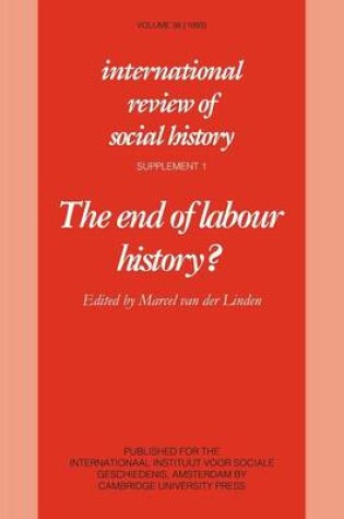 Cover of The End of Labour History?