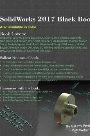 Cover of SolidWorks 2017 Black Book