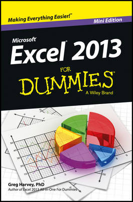 Book cover for Microsoft Excel 2013 for Dummies