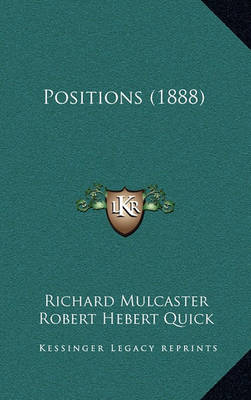 Book cover for Positions (1888)