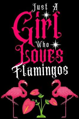 Book cover for Just a Girl Who loves Flamingos
