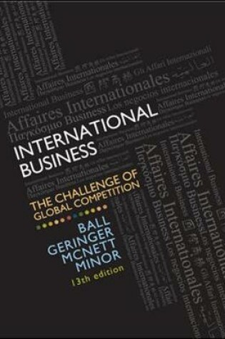 Cover of MP International Business with CESIM Global Challenge Simulation Access Card