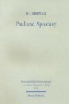 Book cover for Paul and Apostasy