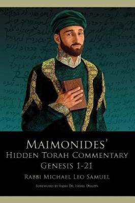 Book cover for Maimonides' Hidden Torah Commentary, Genesis 1-21