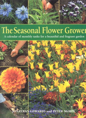 Book cover for The Seasonal Flower Grower