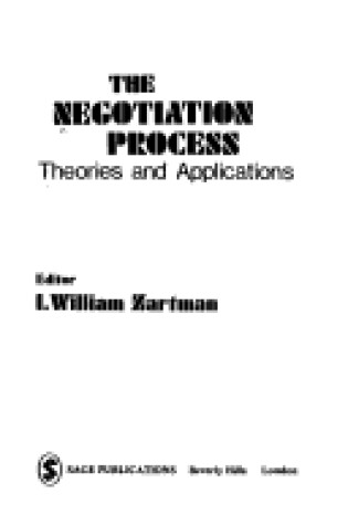 Cover of The Negotiation Process