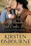 Book cover for The Rancher's Mail Order Bride