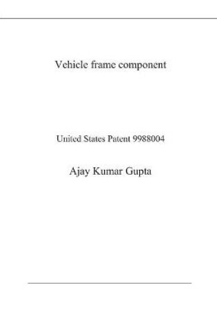 Cover of Vehicle frame component