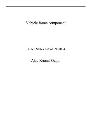 Book cover for Vehicle frame component