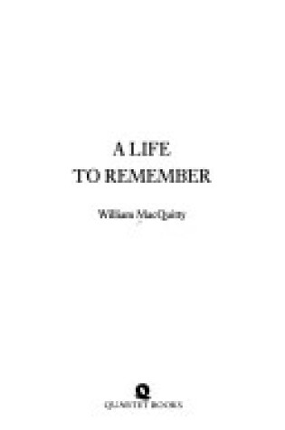 Cover of A Life to Remember