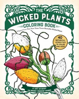 Book cover for The Wicked Plants Coloring Book