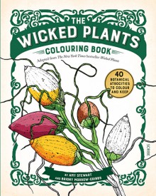 Book cover for The Wicked Plants Coloring Book